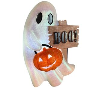 Yankee Candle Halloween Ghost Scent Plug Diffuser (Lighted Plug In) 4" NEW